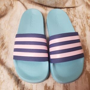 Women's Adidas Adilette Aqua Slides Size 6